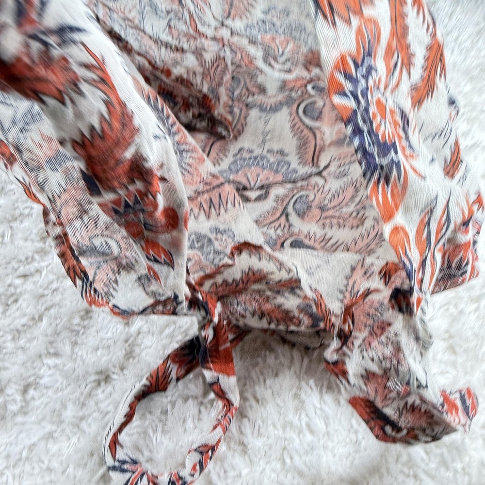 Free People Tote Bag Womens Floral Boho Slouch Shoulder Purse Market Lightweight - Picture 9 of 10